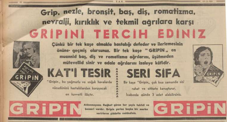 1935 Yılında Piyasaya Sürdüğü Gripin İle Eczacı Dünyasına Girdi 