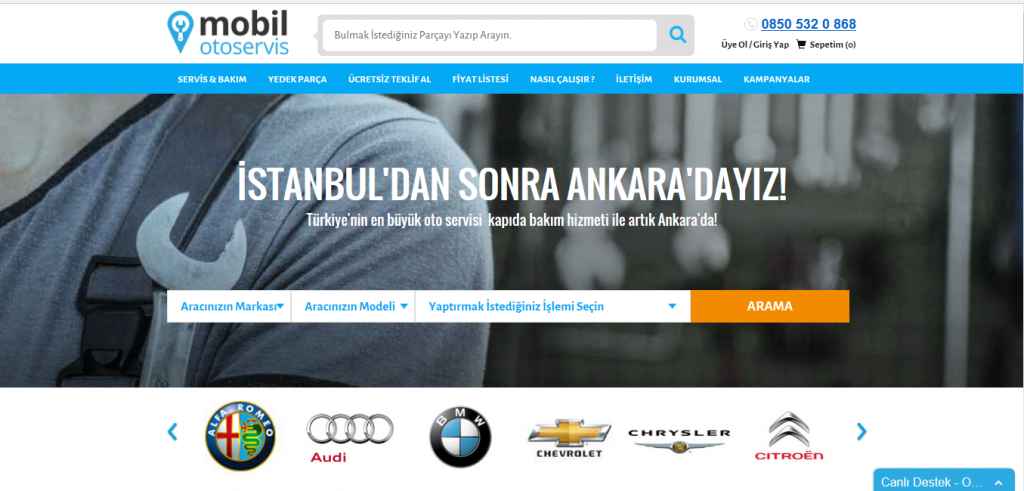 mobil oto servis