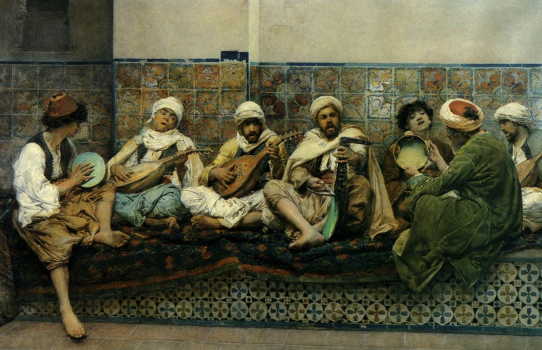 Harem-Musicians-by-Gustavo-Simoni