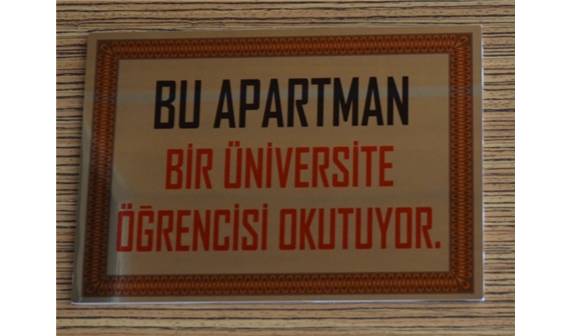 Apartman okutuyor