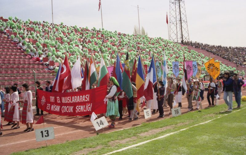 23 Nisan 1991 Kutlamaları TRT Uluslararası Çocuk Şenliği