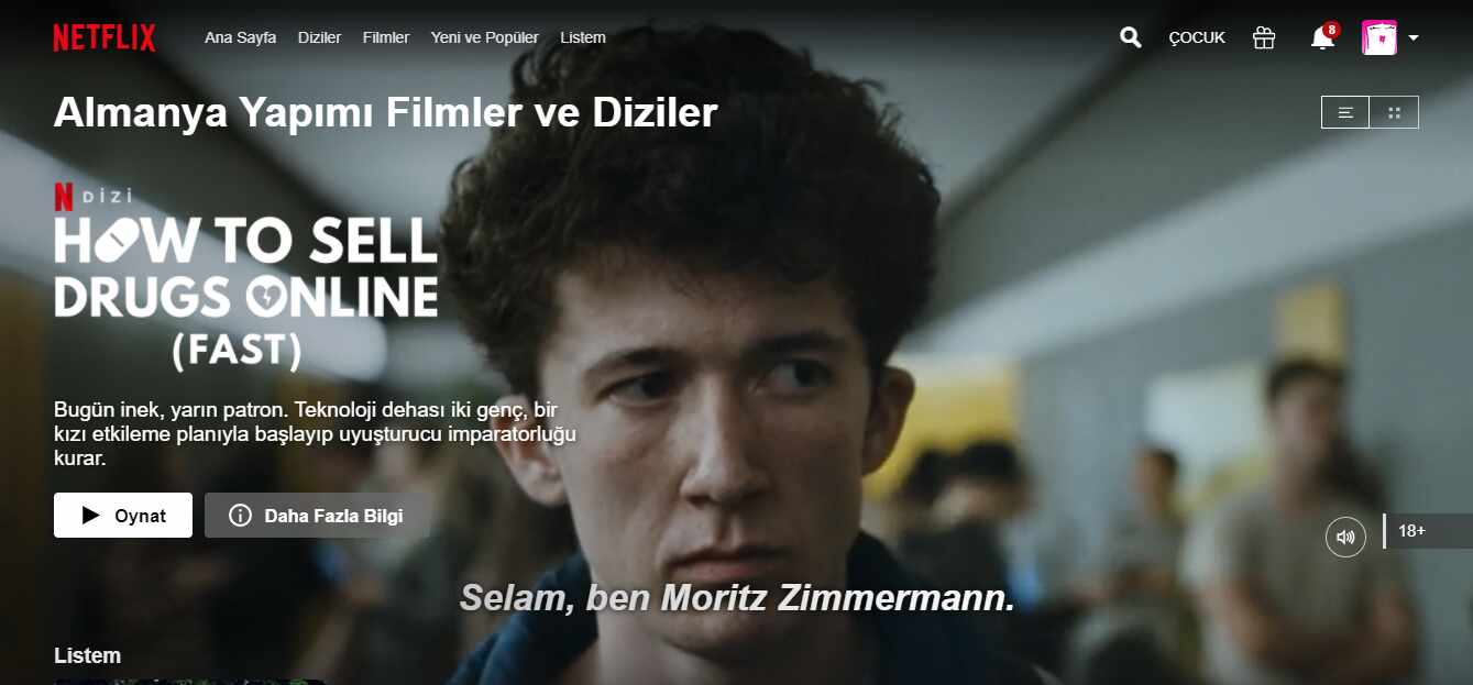 alman yapımları netflix