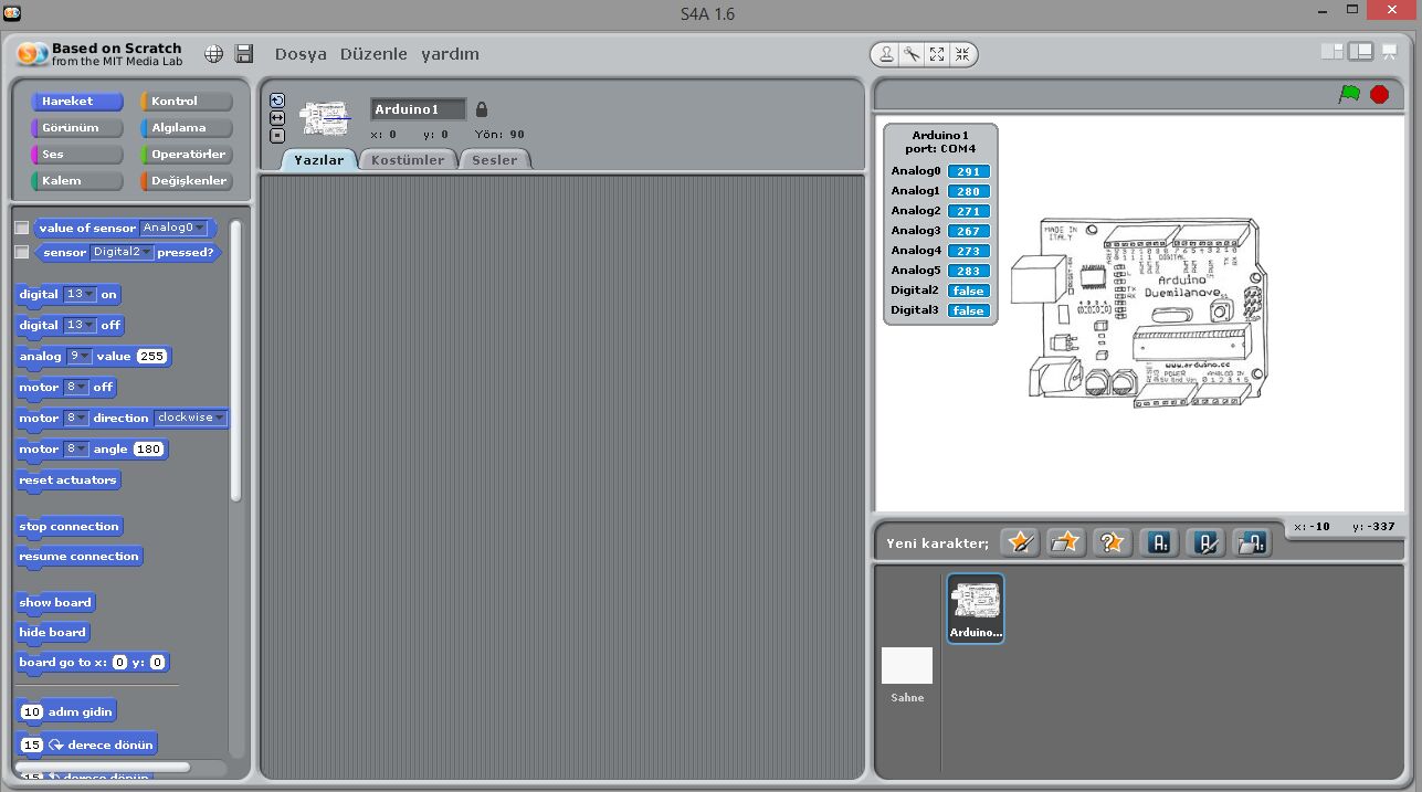 arduino programlama