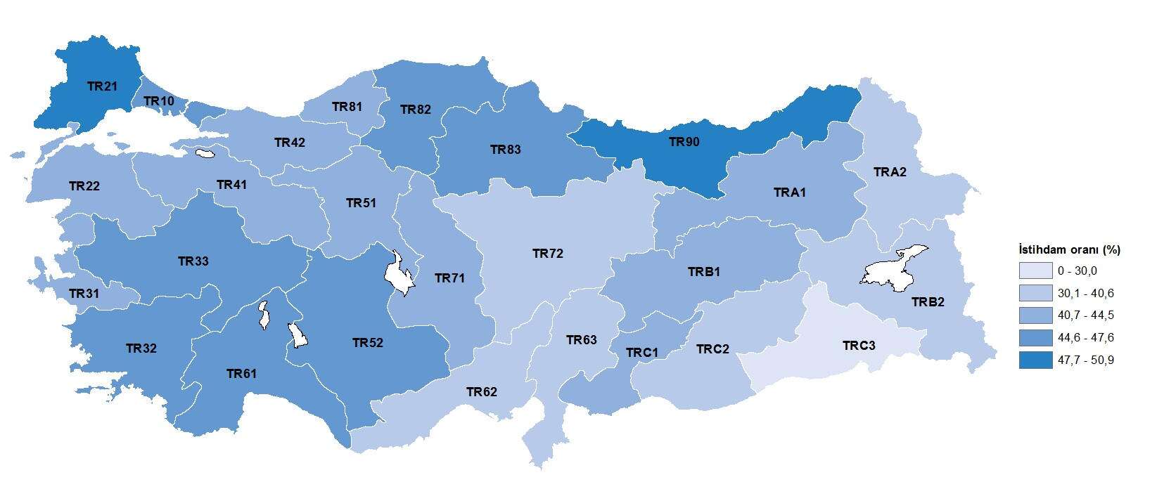 istihdam oranı