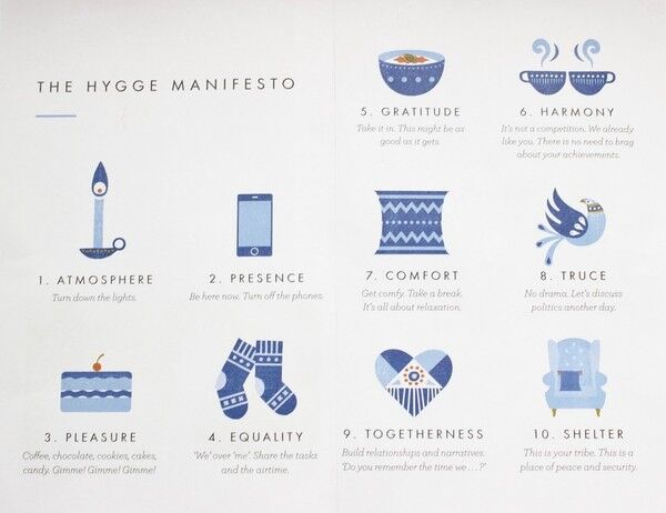 Hygge manifeste mutluluk sırları mumlar 