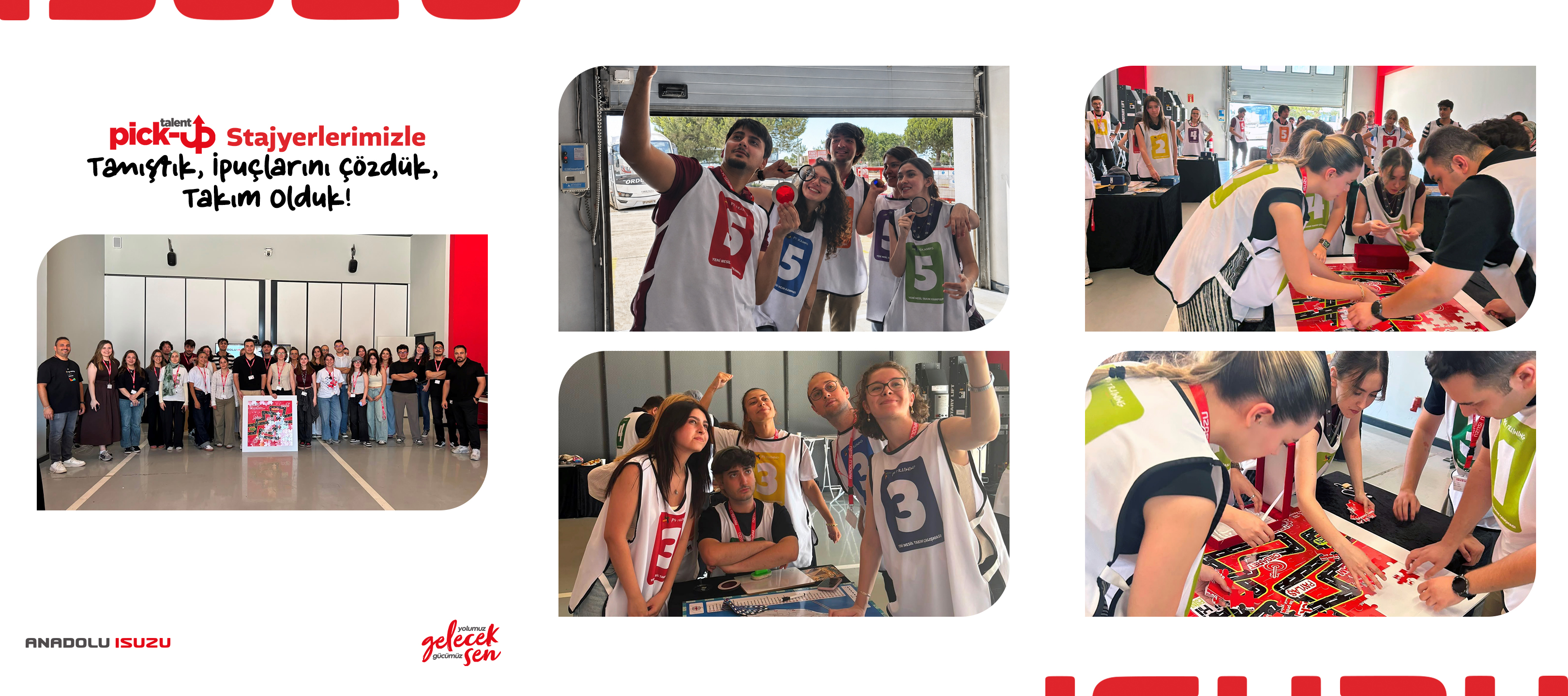 Talent Pick Up Stajyerlerimizle Tanıştık, İpuçlarını Çözdük, Takım Olduk!