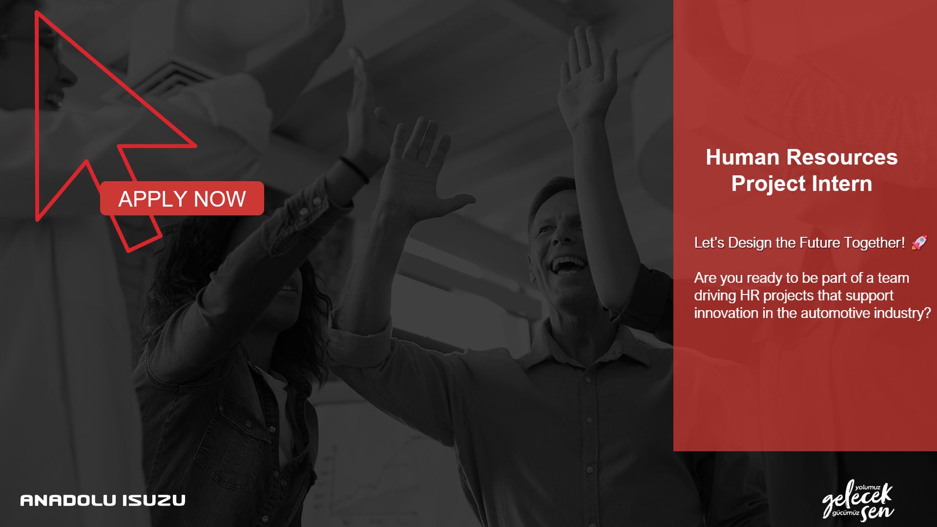 🚀 İnsan Kaynakları Proje Stajyeri (Yetenek Kazanımı & Organizasyonel Gelişim)